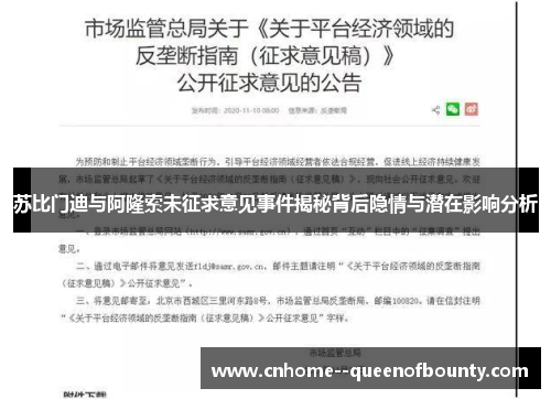 苏比门迪与阿隆索未征求意见事件揭秘背后隐情与潜在影响分析